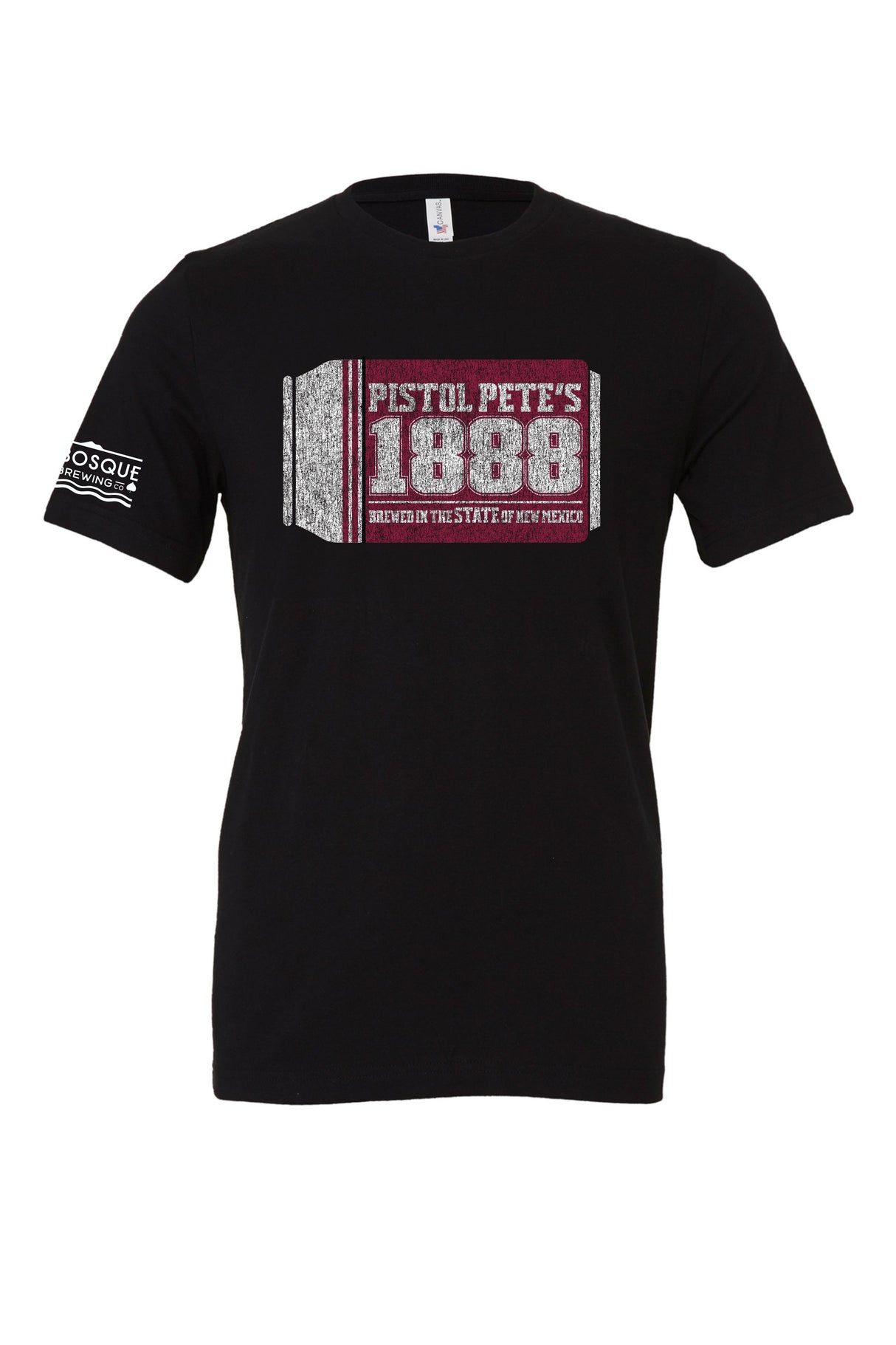 Pistol Pete's 1888 Bosque Brewing Co. T-Shirt
