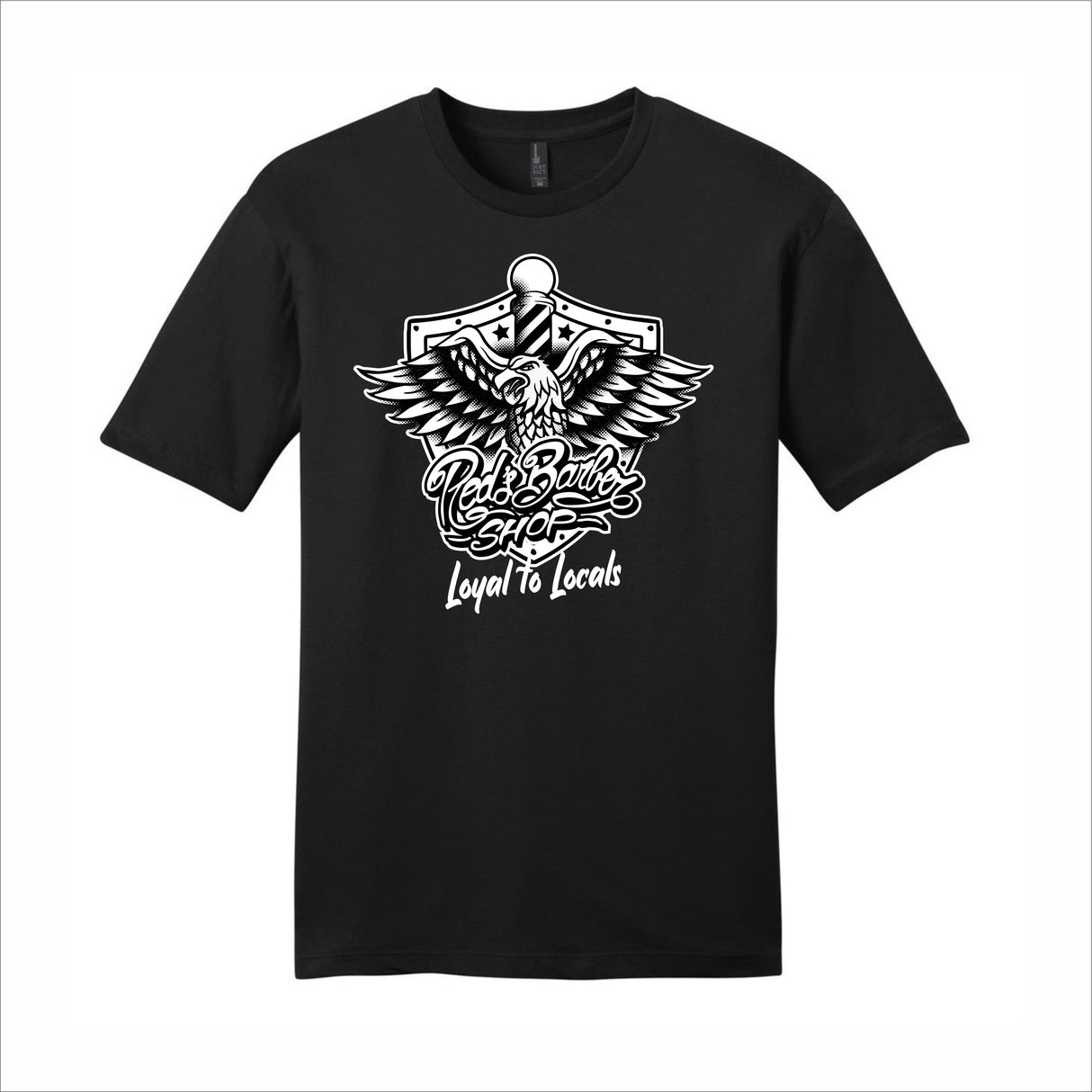 Red's Barber Shop Loyal To Locals Tee