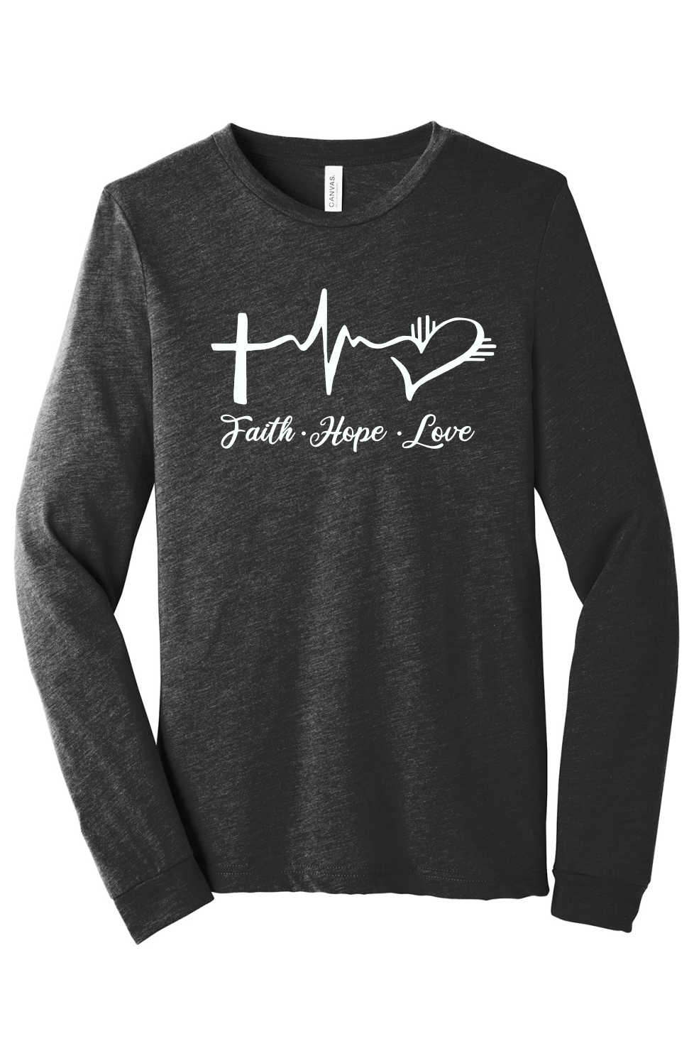 Faith Hope Love Long-Sleeve Tee