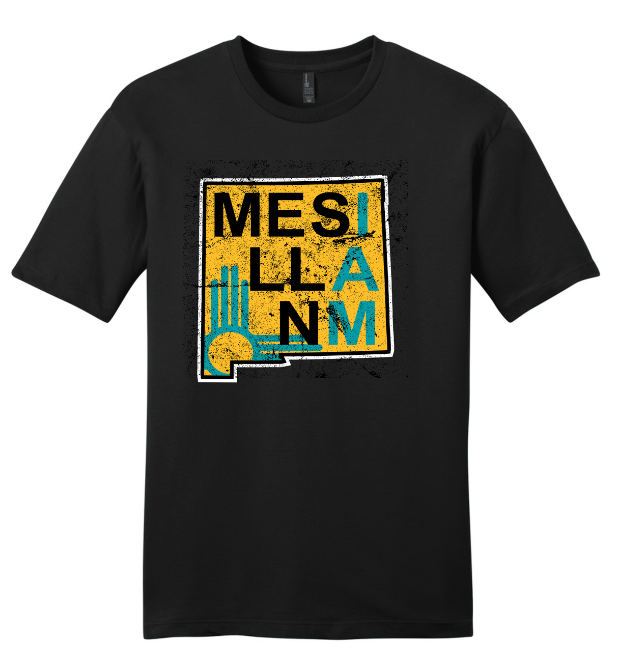 Mesilla I Am Tee (Teal Logo)