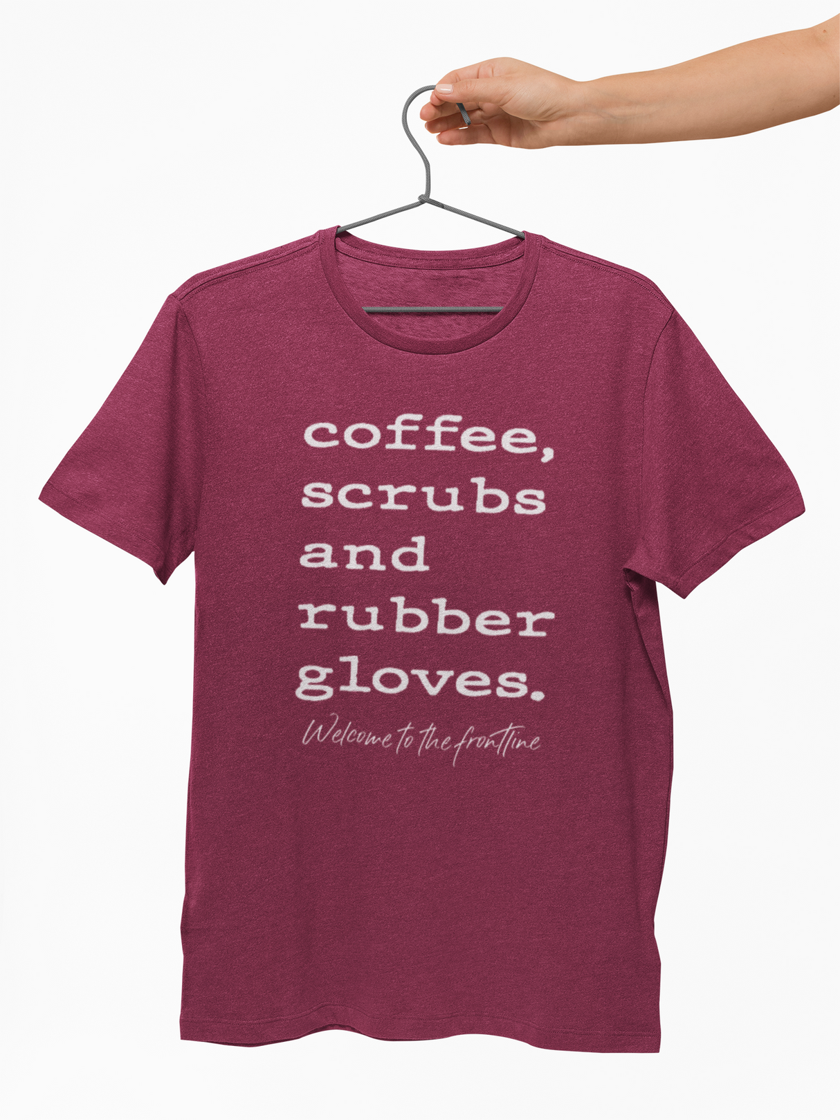 Coffee, Scrubs, & Rubber Gloves Tee