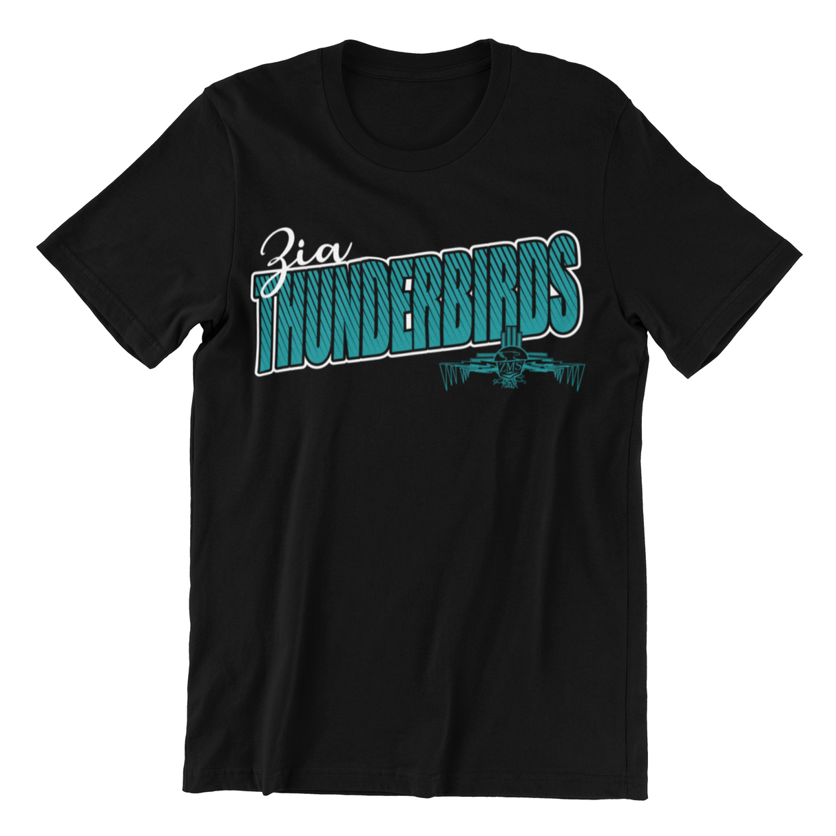 Zia Thunderbirds Middle School Tee