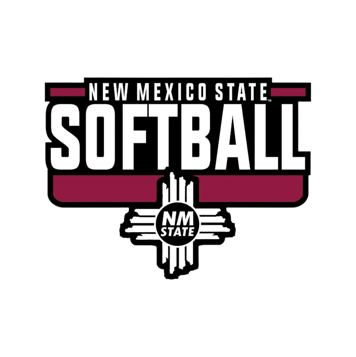 NMSU Softball Decal