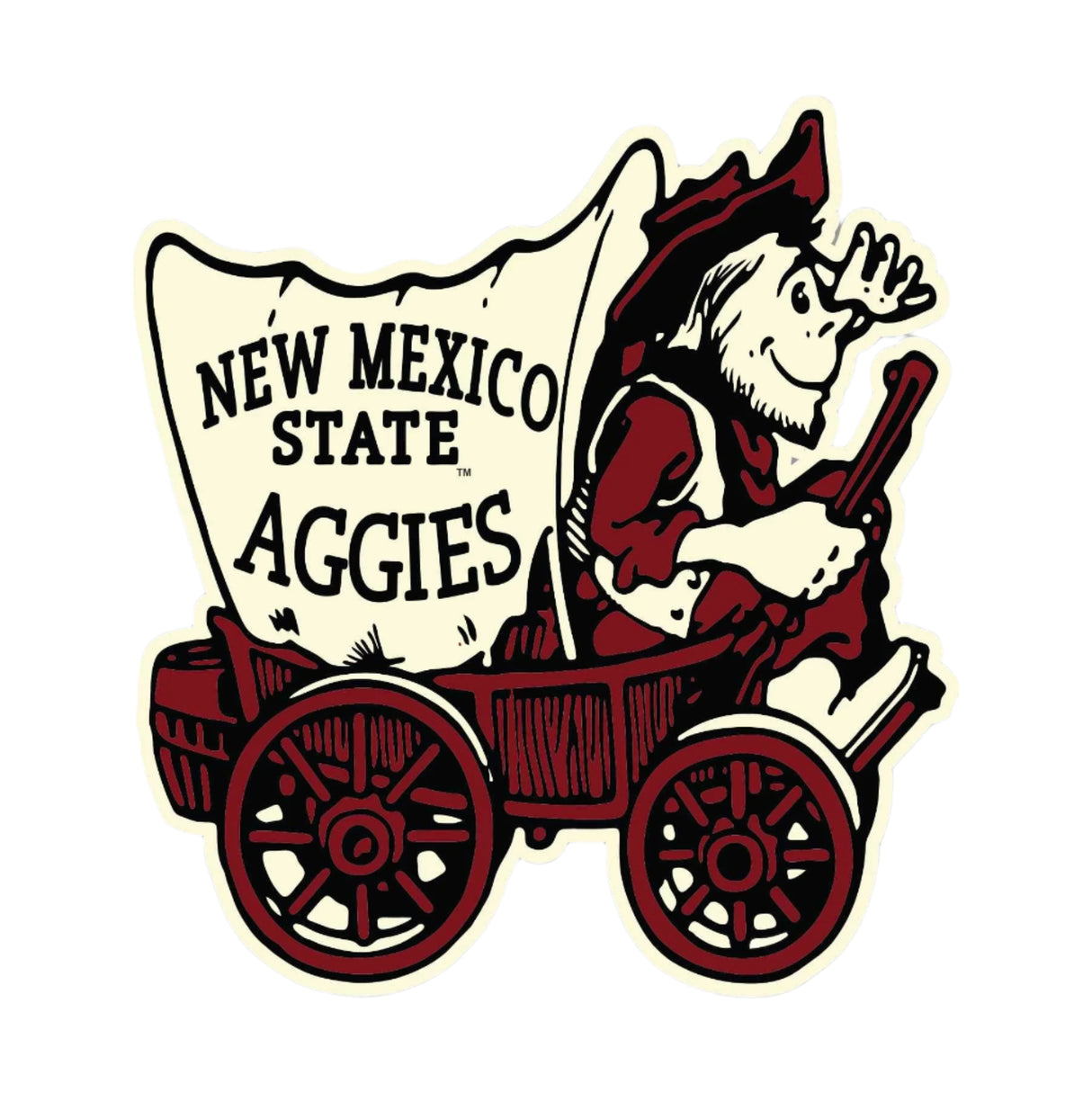 NMSU Wagon Decal