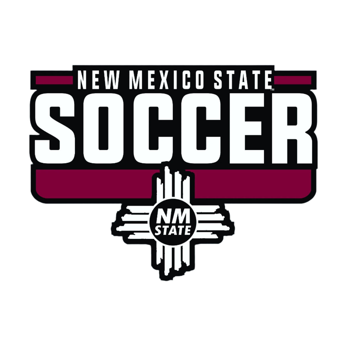 NMSU Soccer Decal