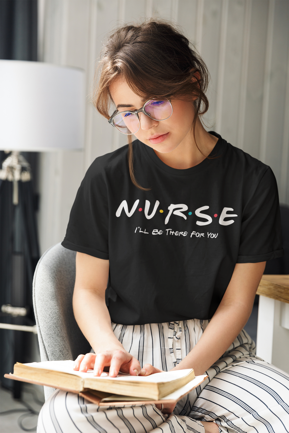 NURSE I'll Be There For You Tee