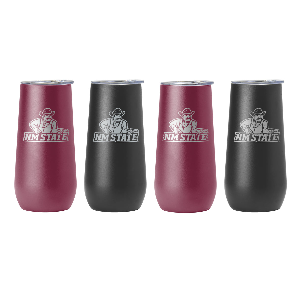 NM State 10oz Curved Tumbler