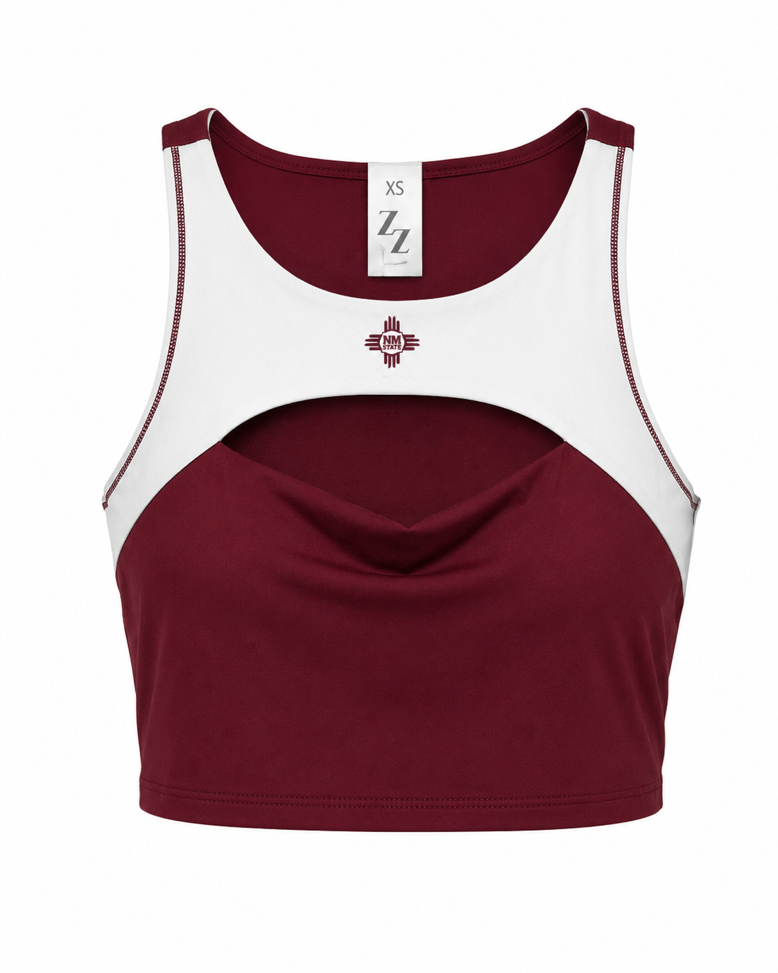 NM State Zia Peek Bra