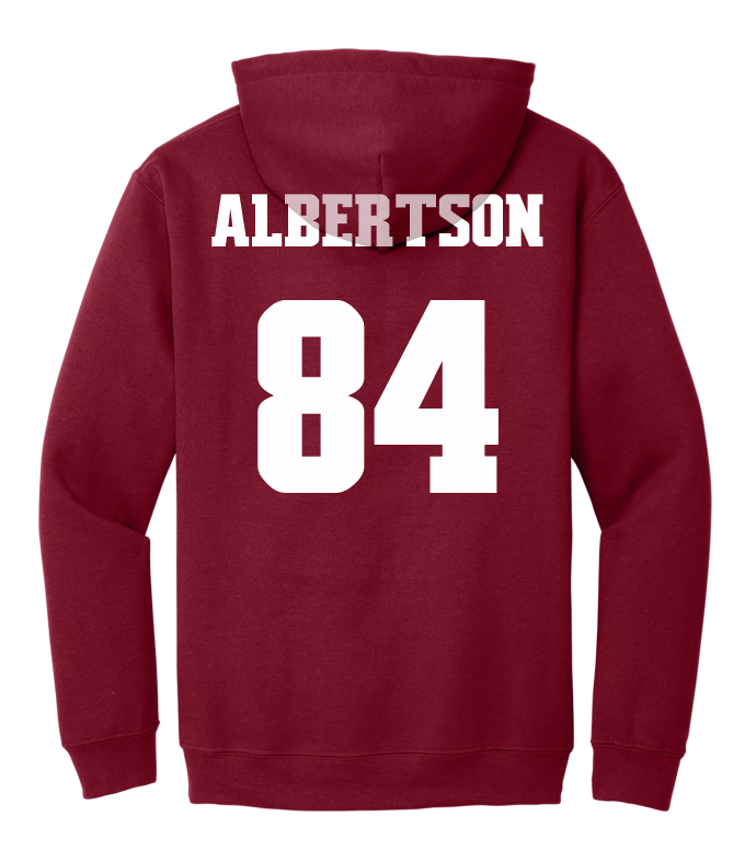 Ethan Albertson #84 Football Hoodie