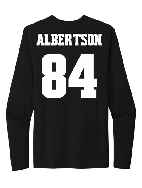 Ethan Albertson #84 Football Long Sleeve