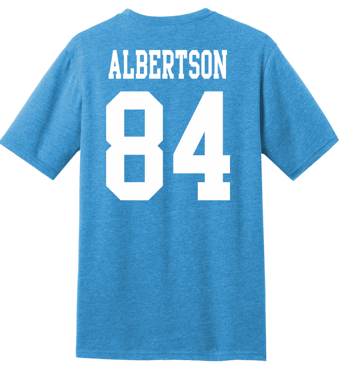 Albertson #84 Football Tee