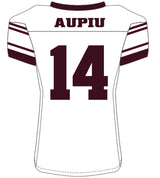 Sone Aupiu #14 White Replica Jersey