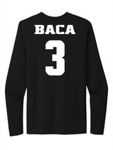 Taylor Baca #3 Softball Stitched Long Sleeve Tee