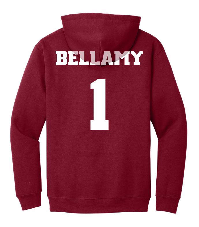 Christopher Bellamy #1 Football Hoodie