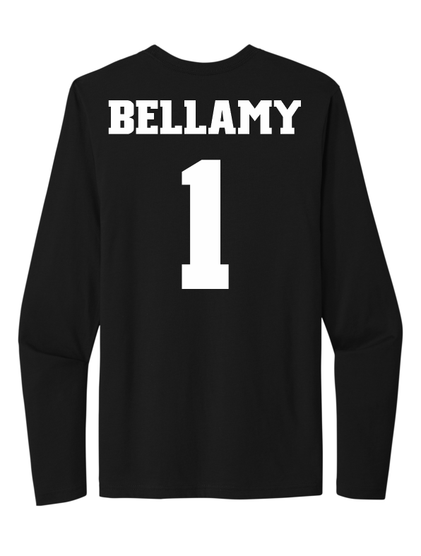 Christopher Bellamy #1 Football Long Sleeve