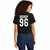 Garrett Bishop #96 NIL Retro Crop Tee