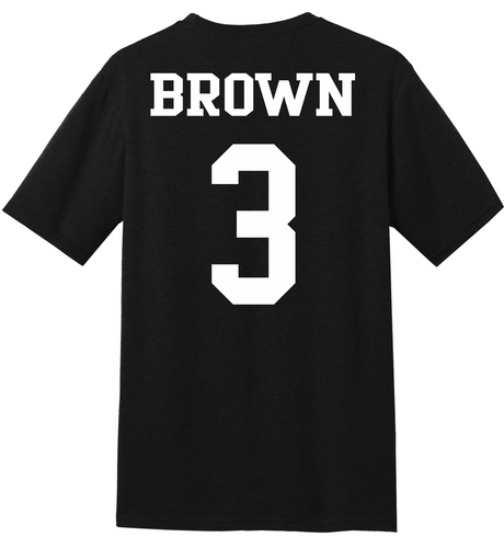 Shawn Brown #3 Football Tee