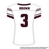 Shawn Brown #3 White Replica Jersey