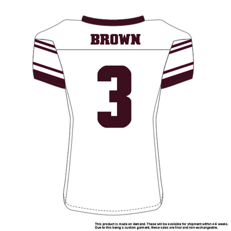 Shawn Brown #3 White Replica Jersey