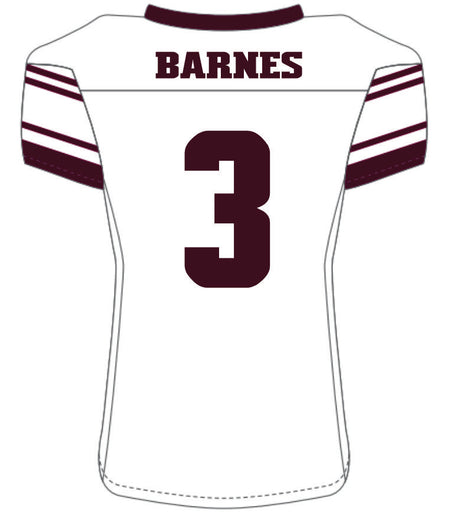 Tayden Barnes #3 White Replica Jersey