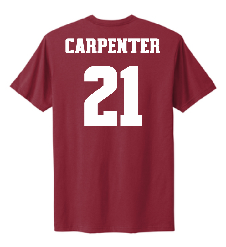 Robert Carpenter #21 Men's Basketball NM State Tee