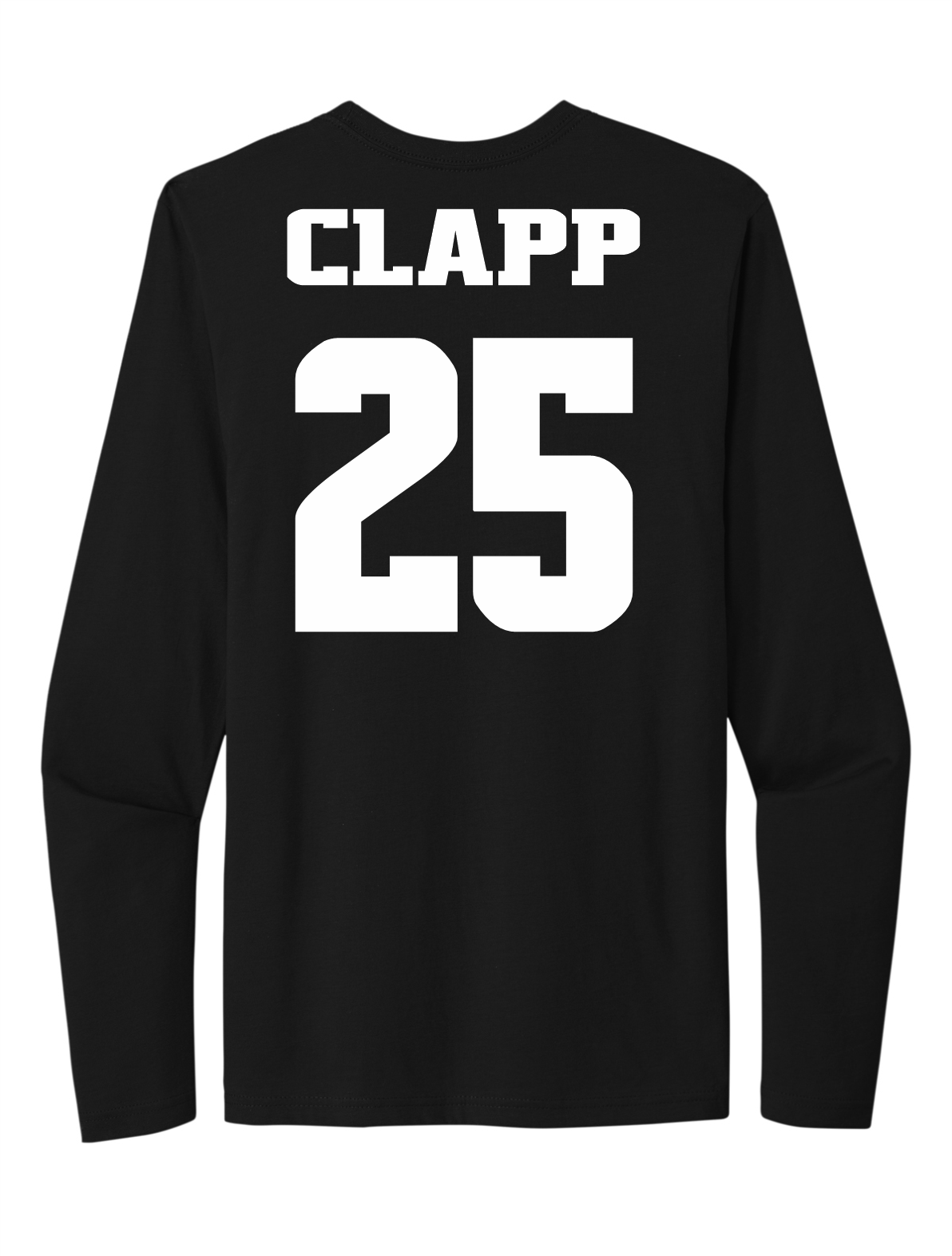 Bella Clapp #25 Softball Stitched Long Sleeve Tee