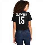 Emma Clawson #15 NIL Retro Crop Tee