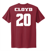 DJ Cloyd #20 Football NM State Tee