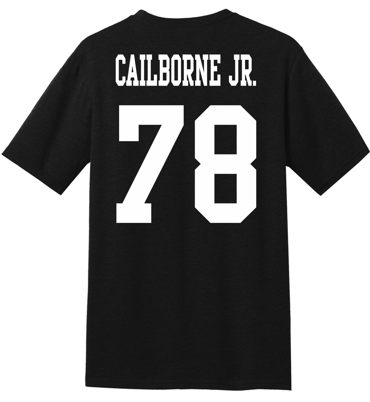 Cedric Claiborne Jr. #78 Football Tee