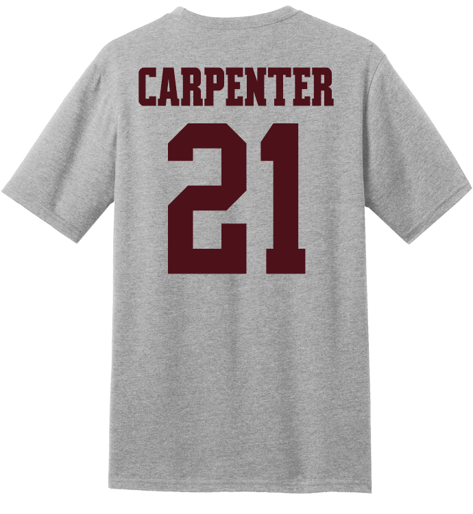Robert Carpenter #21 Men's Basketball Tee