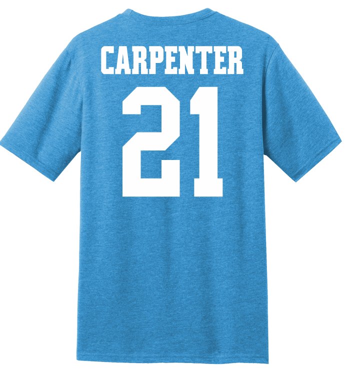 Robert Carpenter #21 Men's Basketball Tee
