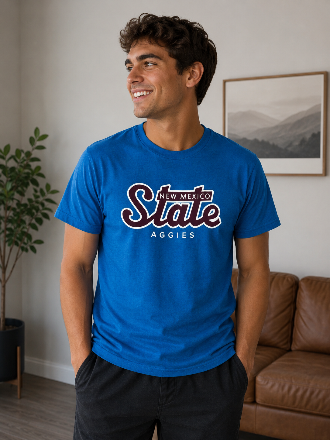 NMSU Retro State Aggies Tee