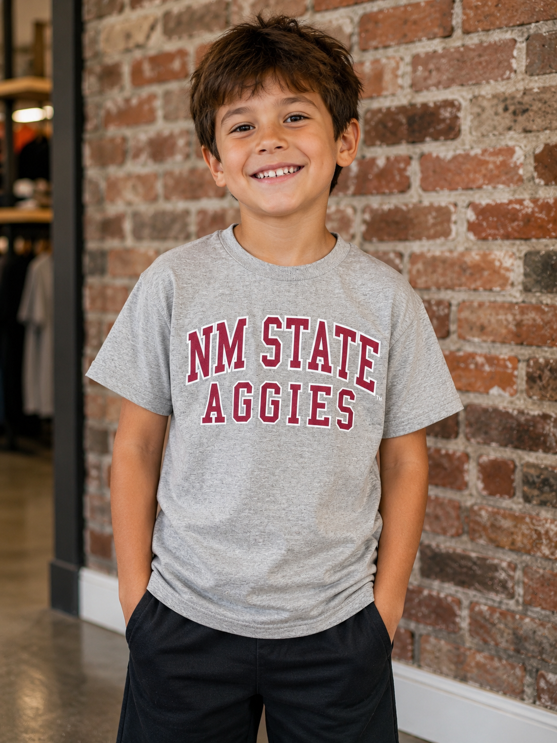 Varsity Letter NM State Aggies Youth Tee