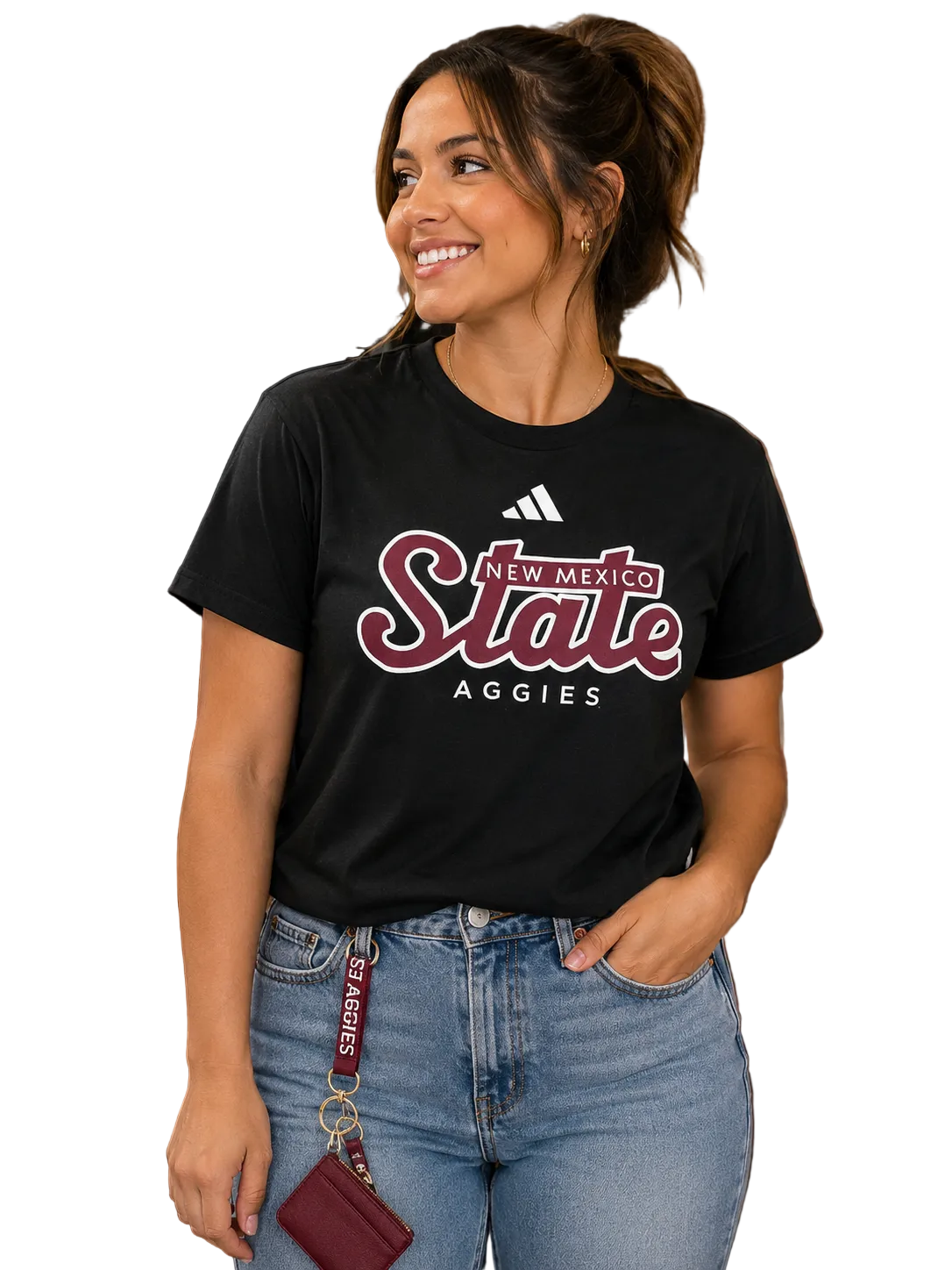 Adidas Retro State Aggies Tee
