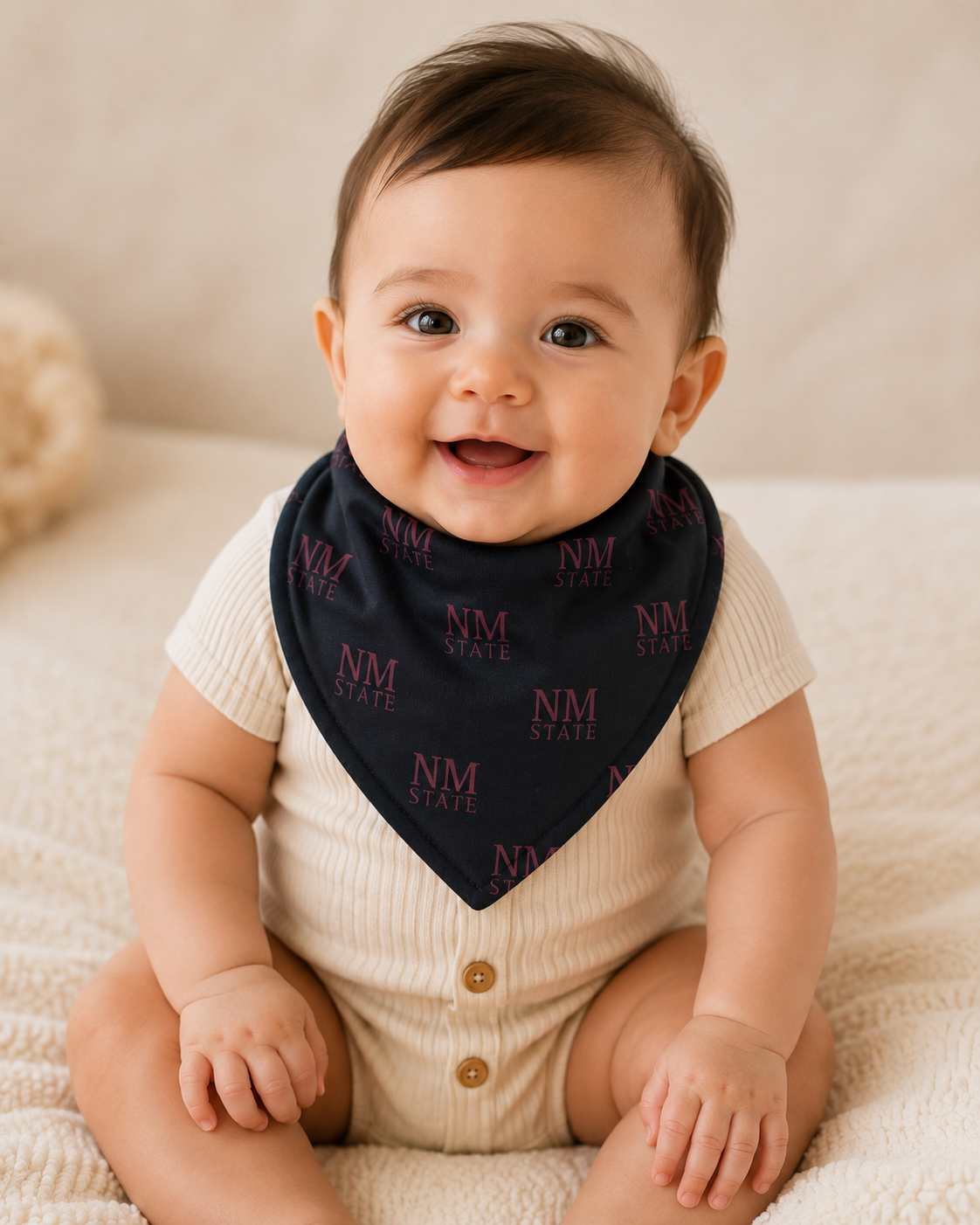 NM State Baby Bibs