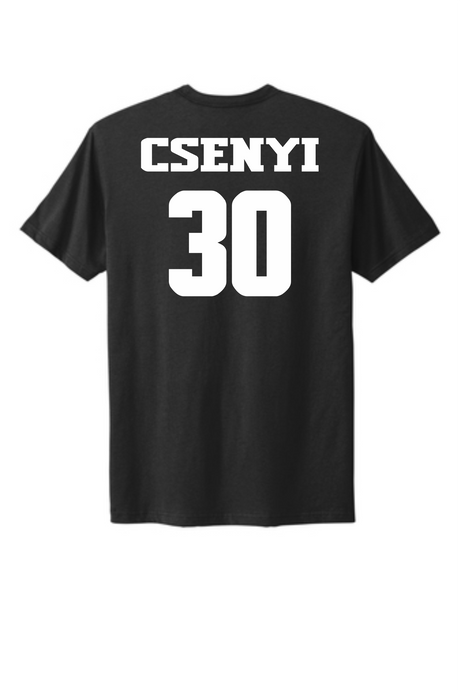 Anna Csenyi #30 Women's Basketball NM State Tee
