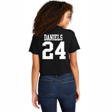 Chris Daniels #24 NIL Retro Crop Tee