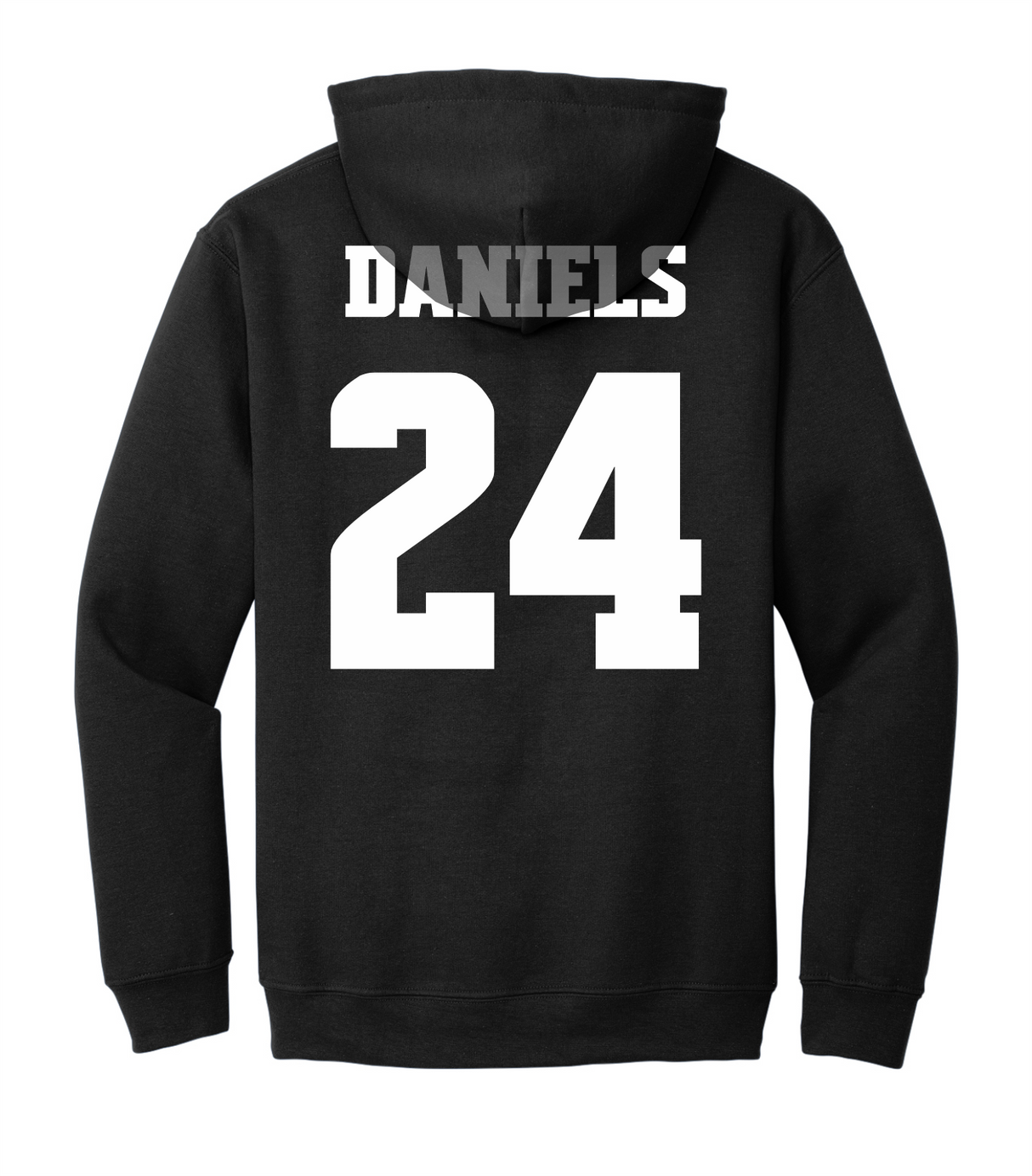 Chris Daniels #24 Baseball Stitched Hoodie