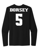 Keylon Dorsey #5 Men's Basketball Long Sleeve