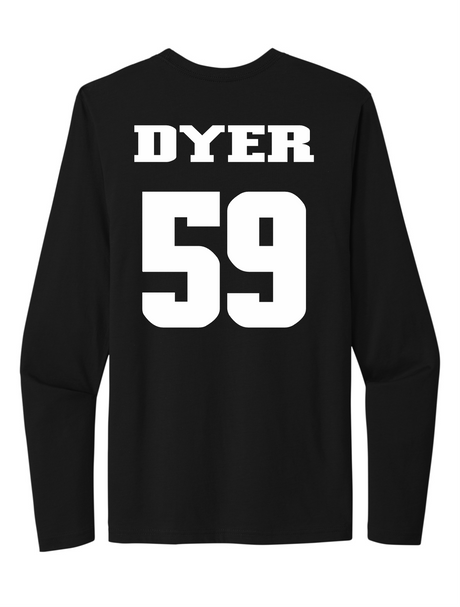 Deven Dyer #59 Football Long Sleeve
