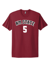 Morane Dossou #5 Women's Basketball NM State Tee