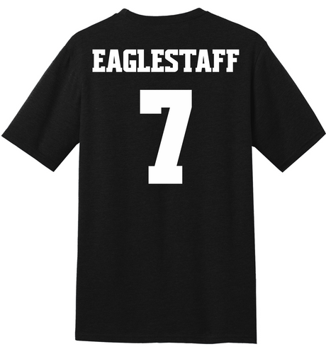 Teysean Eaglestaff #7 Men's Basketball NM State Tee