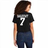 Teysean Eaglestaff #7 NIL Retro Crop Tee