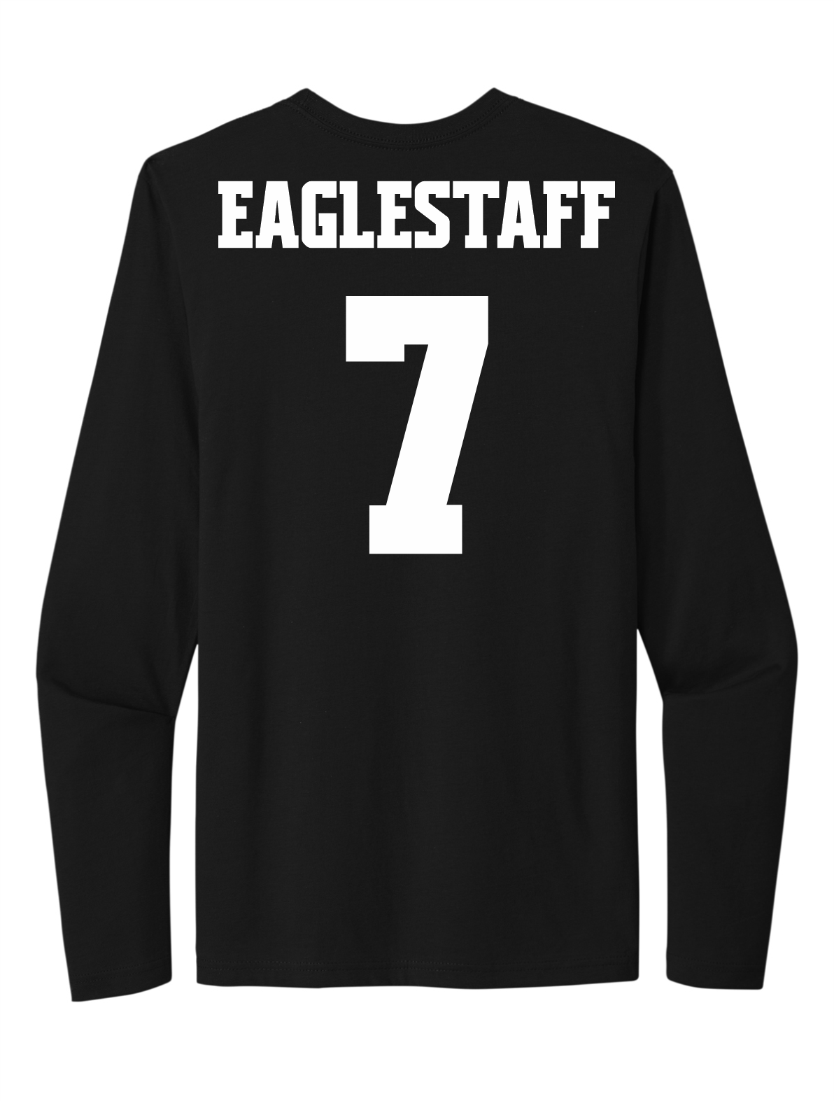 Teysean Eaglestaff #7 Men's Basketball Long Sleeve