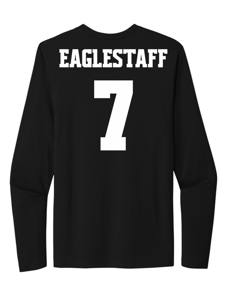 Teysean Eaglestaff #7 Men's Basketball Long Sleeve