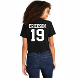 Riley Erickson #19 NIL Retro Crop Tee