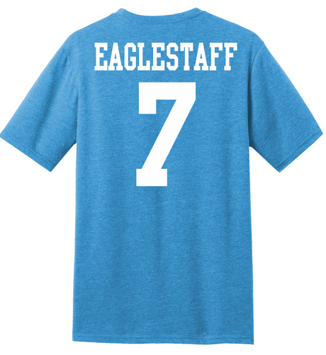 Teysean Eaglestaff #7 Men's Basketball Tee