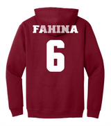 Naki Fahina #6 Football Hoodie