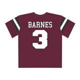 Tayden Barnes #3 Crimson Fan Jersey