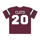 DJ Cloyd #20 Crimson Fan Jersey